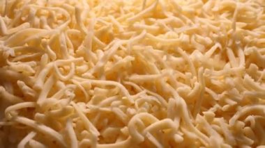 Izgara pizza peyniri. Kapatın.