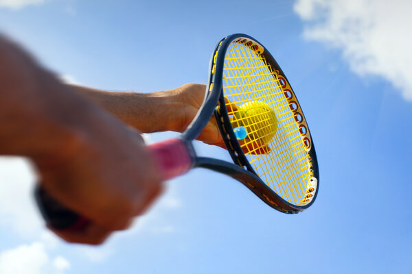 Getting ready to serve 