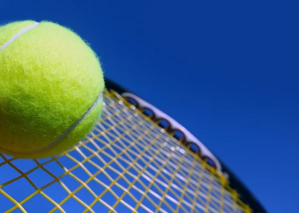 Ball and Racket — Stock Photo, Image