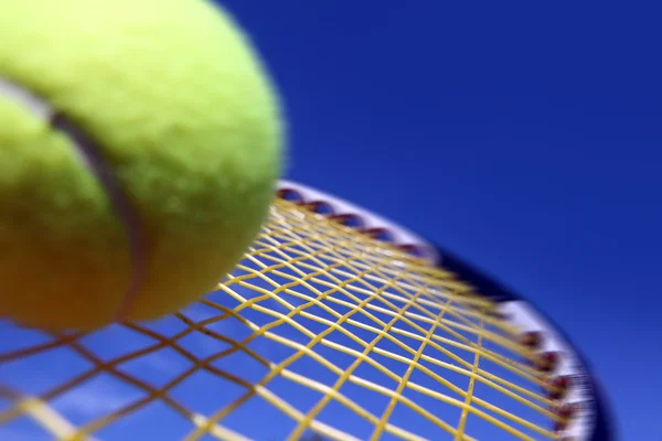 Ball and Racket — Stock Photo, Image