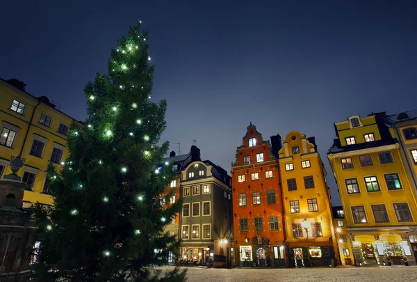 Stortorget zur Weihnachtszeit — Stockfoto