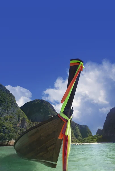 Long tail boat in Thailand — Stock Photo, Image