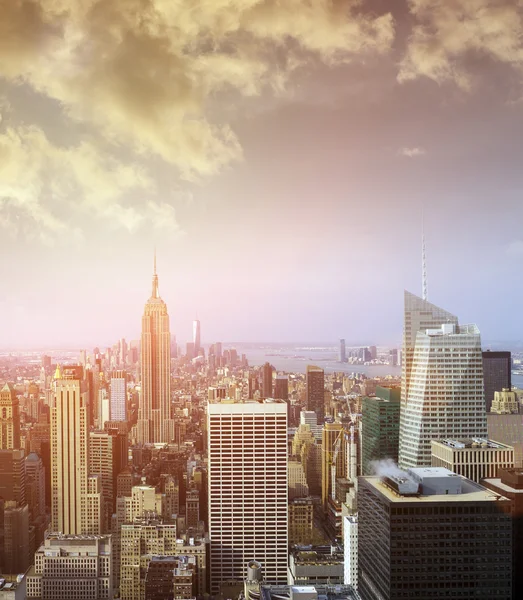 Vista del horizonte de Manhattan —  Fotos de Stock