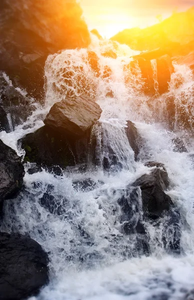 Wasserfall in Schweden — Stockfoto