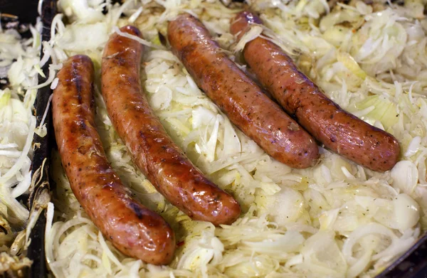 Saucisse polonaise traditionnelle — Photo