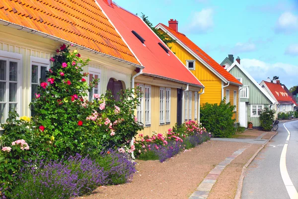 Huis, Bastad, Zweden, Scandinavië, Europa — Stockfoto