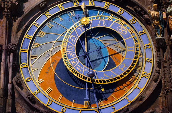 Astronomical Clock in the Old Town of Prague — Stock Photo, Image