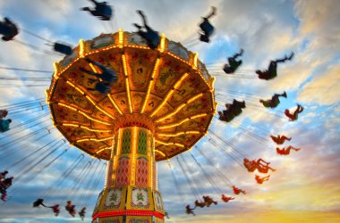 Tivoli İsveç'te eski dolambaçlı
