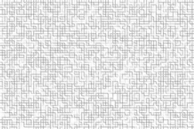 Hücre labirent şekillendirme beyaz bir arka planda gri çizgiler. 