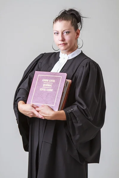 Holding the book of law — Stock Photo, Image