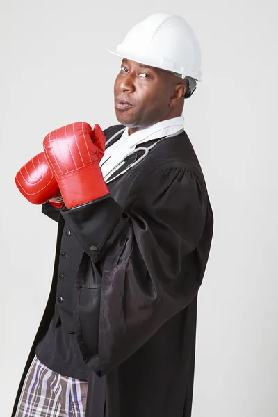 Professional fighter — Stock Photo, Image