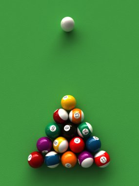 Bowling 3D render