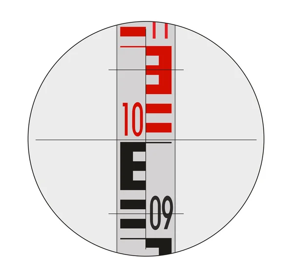 Appareil de mesure du personnel — Image vectorielle