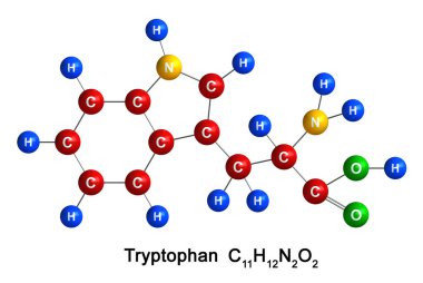 Toluen 'in moleküler yapısının 3d görüntüsü beyaz arkaplan üzerinde izole edildi