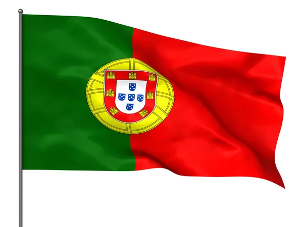 Bandera portuguesa — Foto de Stock