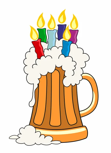 Alles Gute zum Geburtstag — Stockvektor