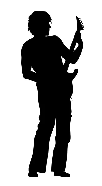 Guitarist — Stock Vector