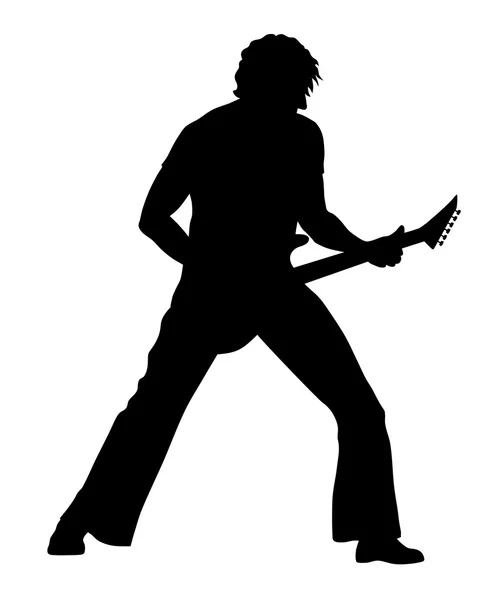 Guitarrista — Vector de stock