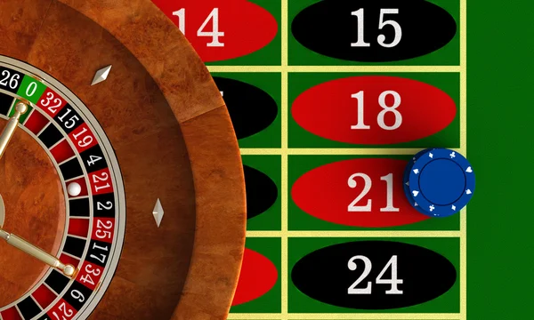 Roulette — Stockfoto