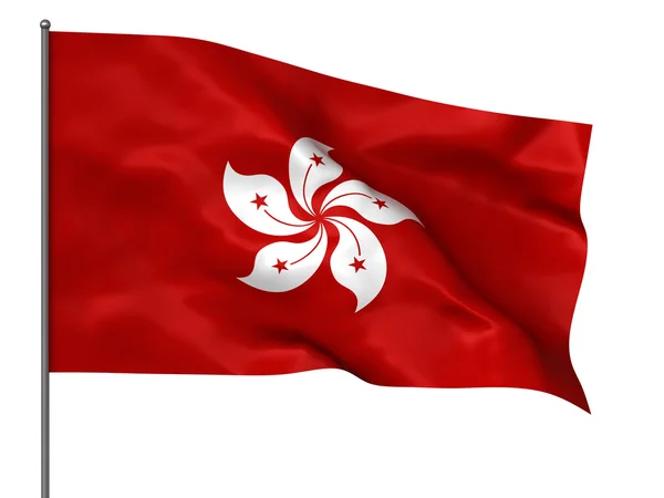 Bandiera di Hong Kong — Foto Stock
