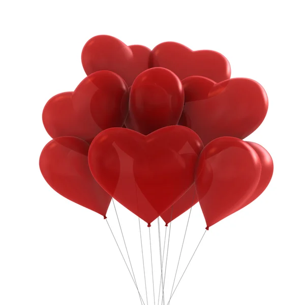 3D-Darstellung von Party-Luftballons — Stockfoto