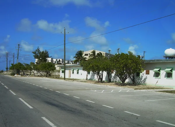 Καραϊβική νησί δρόμο — Φωτογραφία Αρχείου