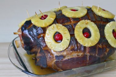 Sulu fırında jambon
