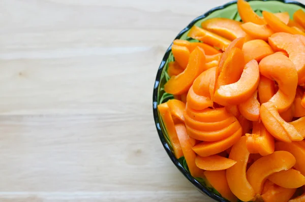 Fresh juicy apricots — Stock Photo, Image