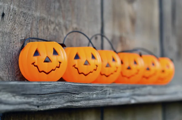 Zucca arancione di Halloween — Foto Stock