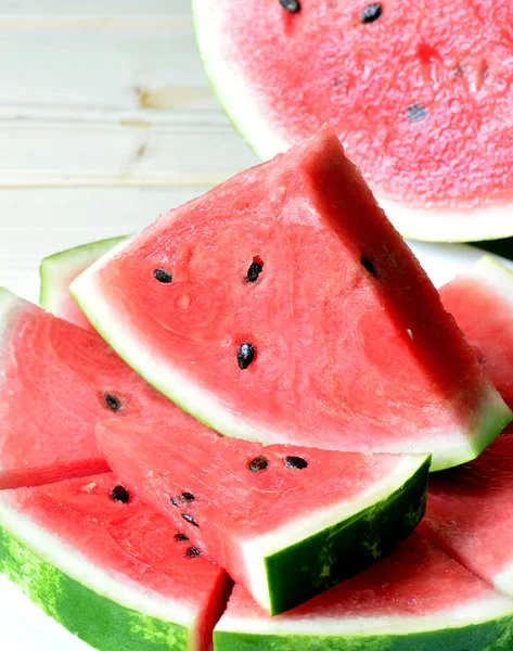 Rijp watermeloen. — Stockfoto