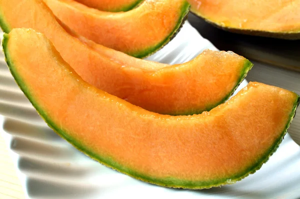 Meloen meloen. — Stockfoto