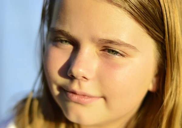 Little girl emotions. — Stock Photo, Image