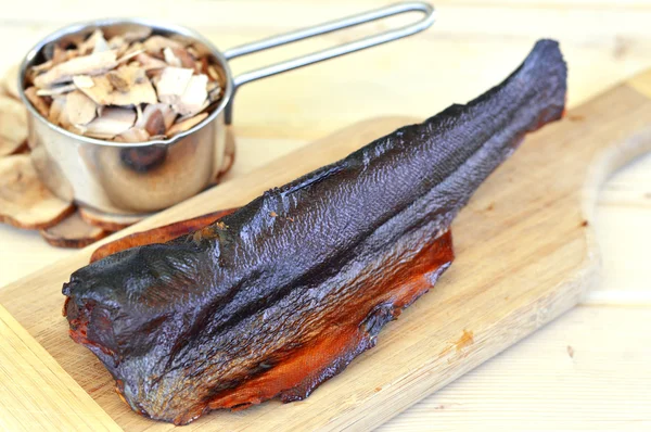 Smoked trout. — Stock Photo, Image