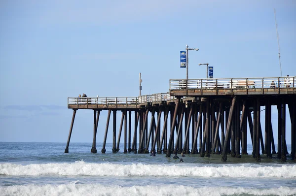 Pismo, Beach, Pier — Stock Photo, Image