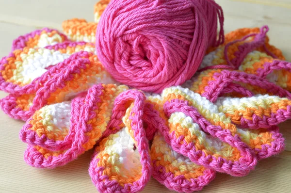 Au crochet. Photos De Stock Libres De Droits