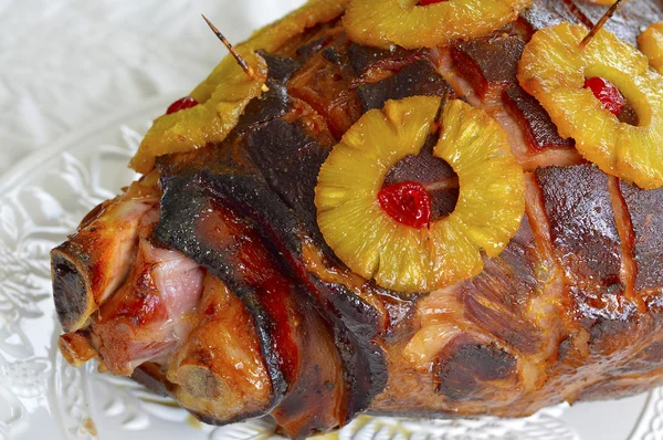 fırında jambon.