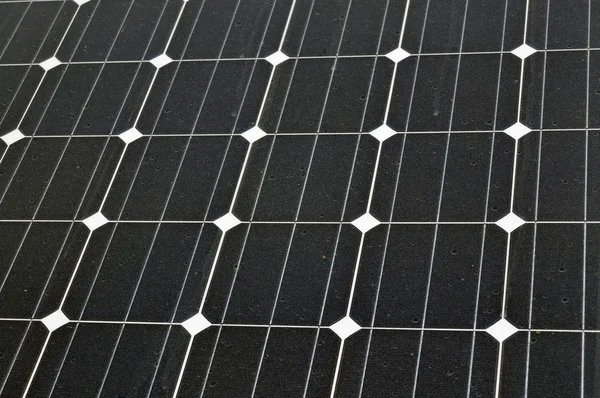 Панелі сонячних батарей . — стокове фото