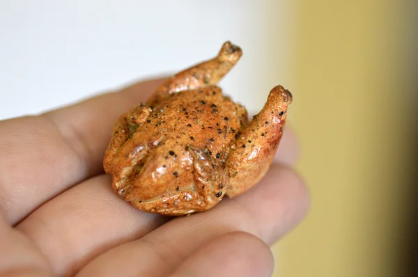 Miniature fried chicken — Stock Photo, Image