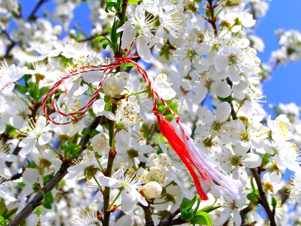 Martisor-罗马尼亚象征着春天的开始 — 图库照片