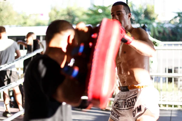 Prison Fight round 6 competition — Stock Photo, Image