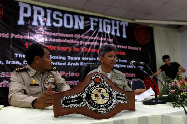 Prison Fight round 6 competition — Stock Photo, Image