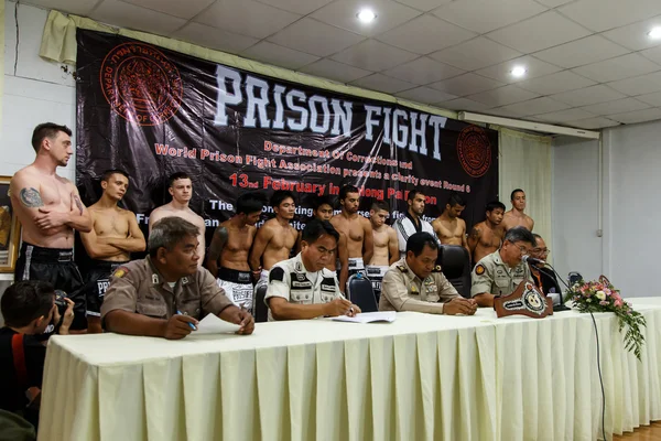 Combattants internationaux et thaïlandais — Photo
