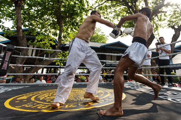 Věznice boji, muay thai konkurence — Stock fotografie