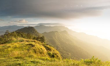 Phu Chi Fa manzara Tayland