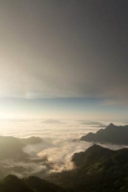 Phu Chi Fa manzara Tayland