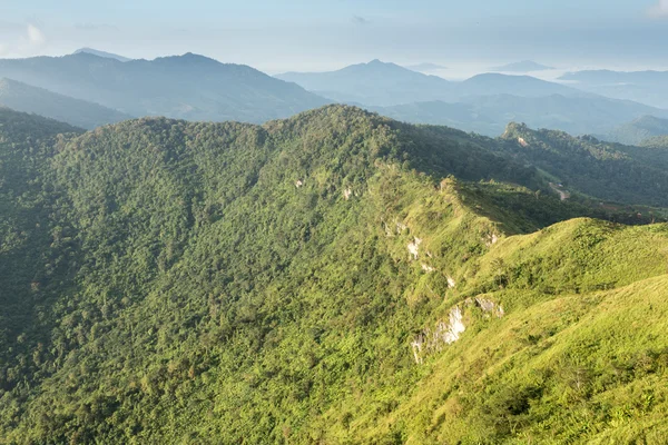 Phu Chi Fa landscape in Thailand — Stock Photo, Image