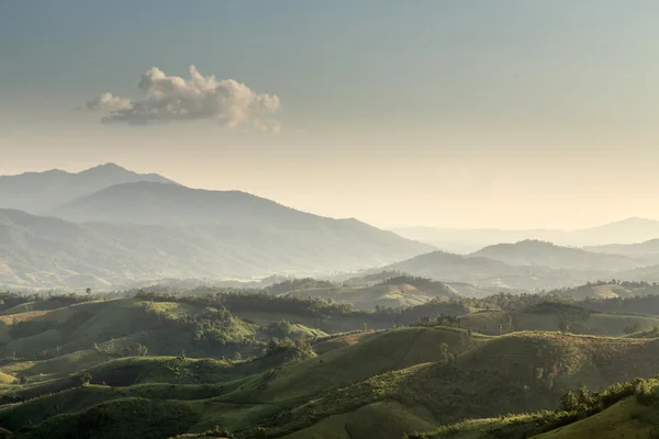 Phu Chi Fa landscape in Thailand — Stock Photo, Image