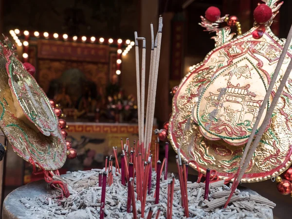 Chińska świątynia festiwalu Songkran w Tajlandii. — Zdjęcie stockowe