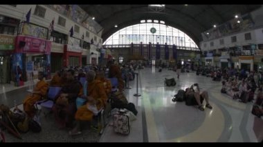 Bangkok iç Hua Lamphong tren istasyonu