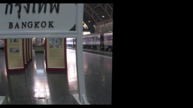Hua lamphong tren istasyonu Bangkok